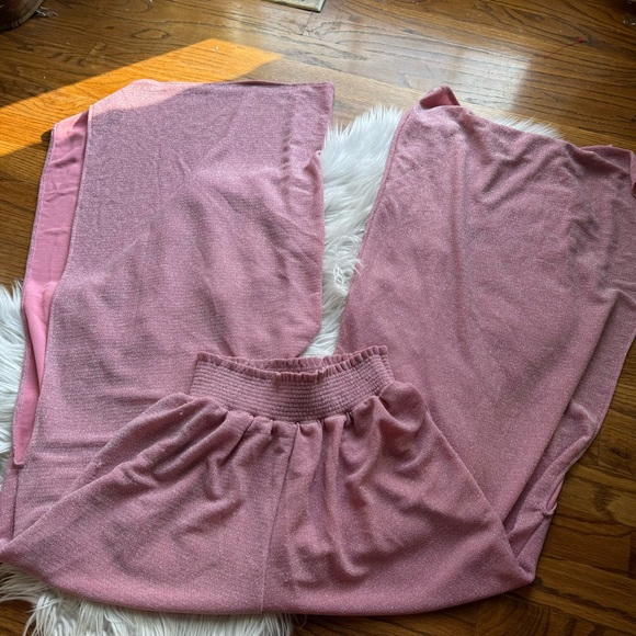 Ramy Brook Knit Athena Pant in Pink - Picture 6 of 12